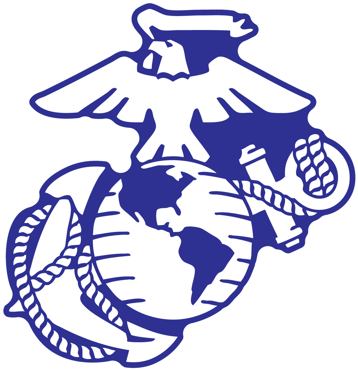 Usmc Eagle Globe Anchor Reflective Decals Fire Safety Decals