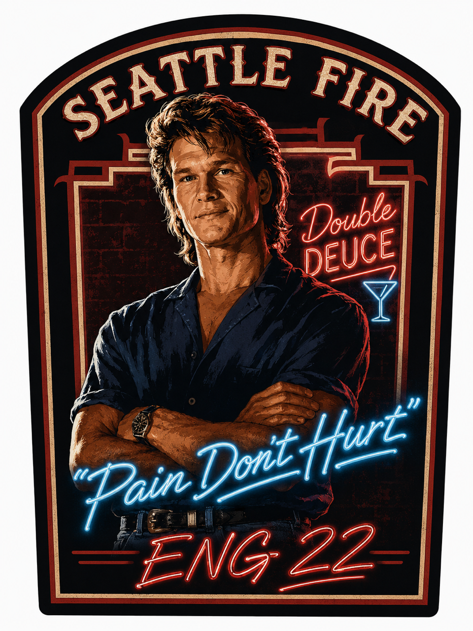 Pain Don't Hurt - SFD Decal