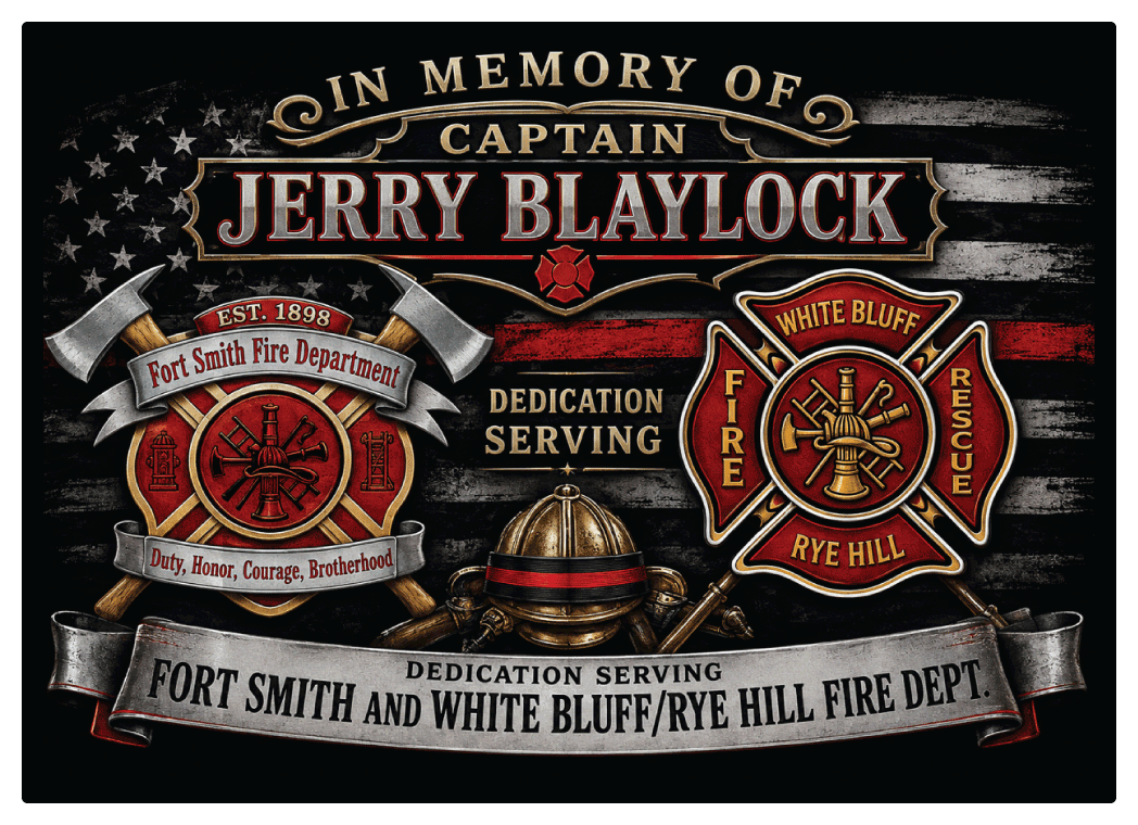 Custom Listing - Captain Chris B - Blaylock Commemorative Flag Decal