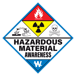 Hazardous Material Reflective Decals