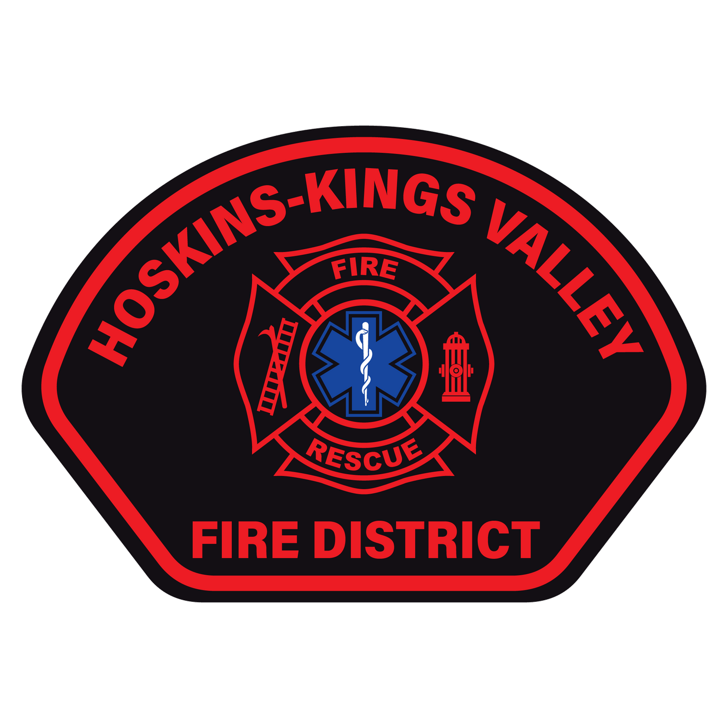 Custom Hoskins-Kings Valley Helmet Front