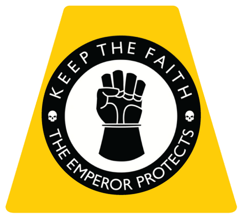 Custom Keep The Faith Reflective Vinyl Tet