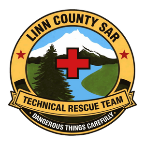 Linn County Sheriff SAR Tech Rescue Reflective Decals