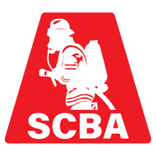 Load image into Gallery viewer, SCBA Solid Color Helmet Tetrahedron Reflective Decals