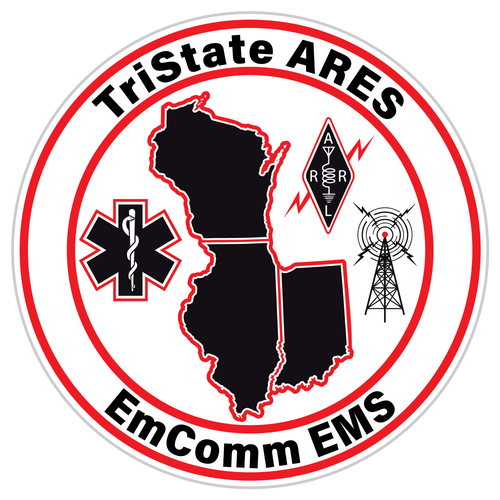 TriState ARES Reflective Round Decals