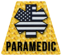 Load image into Gallery viewer, Reflective PARAMEDIC Subdued American Flag Tetrahedron