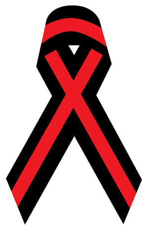 Thin Red Line Ribbon