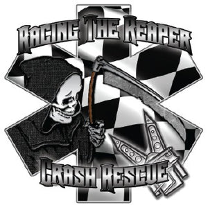 Racing The Reaper Star Of Life Decals