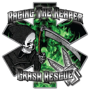 Racing The Reaper Star Of Life Decals