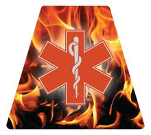 Load image into Gallery viewer, Fire &amp; Flames + SOL Tetrahedrons - Fire Safety Decals