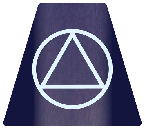 AA Big Book Tetrahedron Reflective Decals