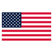 Standard American USA Reflective Vinyl Decal