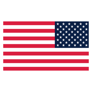 Reverse American USA Reflective Vinyl Decal