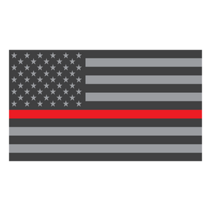 Subdued American Flag Reflective Decal