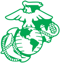Load image into Gallery viewer, USMC Eagle Globe Anchor Reflective Decals