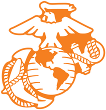 Load image into Gallery viewer, USMC Eagle Globe Anchor Reflective Decals