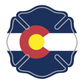 State Flag Maltese Cross Reflective Decals