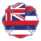 State Flag Maltese Cross Reflective Decals