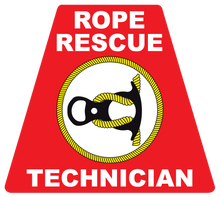 Load image into Gallery viewer, Rope Rescue Tech Helmet Tetrahedron Reflective Decals