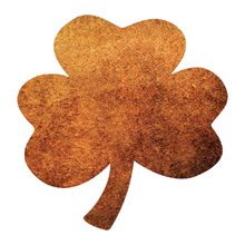 Load image into Gallery viewer, Metal Textures Lucky Shamrock Reflective Decals