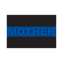 Load image into Gallery viewer, Thin Blue Line Flag Family Member Reflective Decals