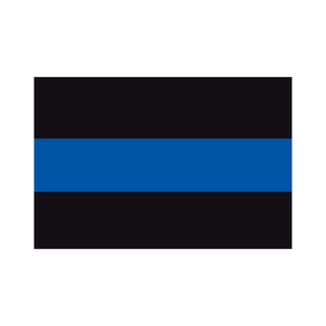 Thin Blue Line Flag Reflective Decals