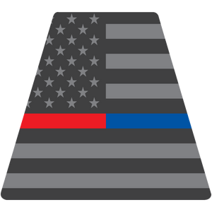 American Flag Helmet Tetrahedron Reflective Decals