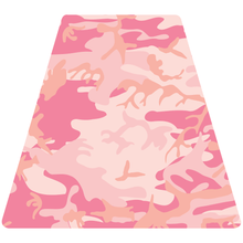 Load image into Gallery viewer, Pink Woodland Camouflage Helmet Tetrahedron Reflective Vinyl Decals