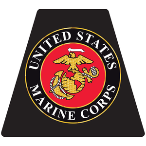 US Marine Corps Seal Helmet Tetrahedron Reflective Decals